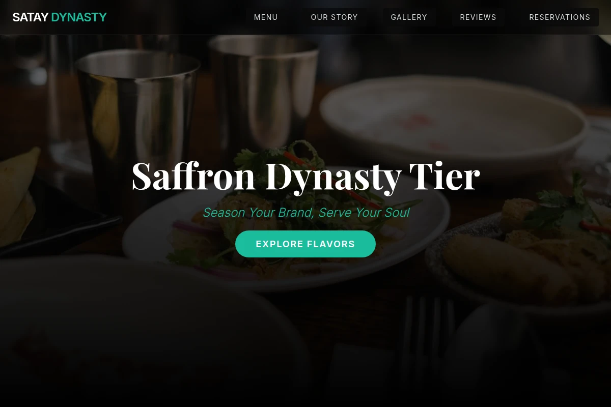 Satay Asian Fusion Food