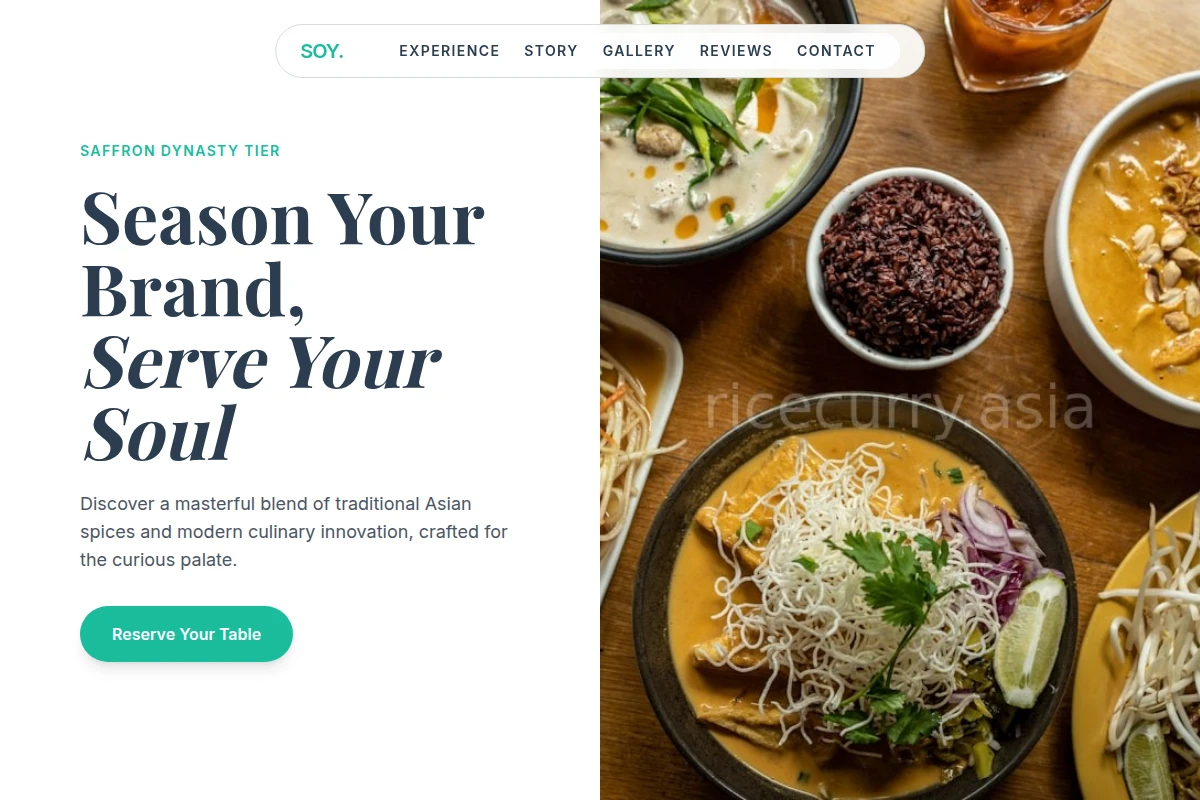 Soy Asian Fusion Food
