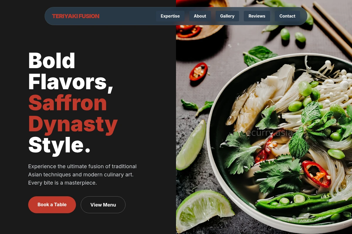 Teriyaki Asian Fusion Food