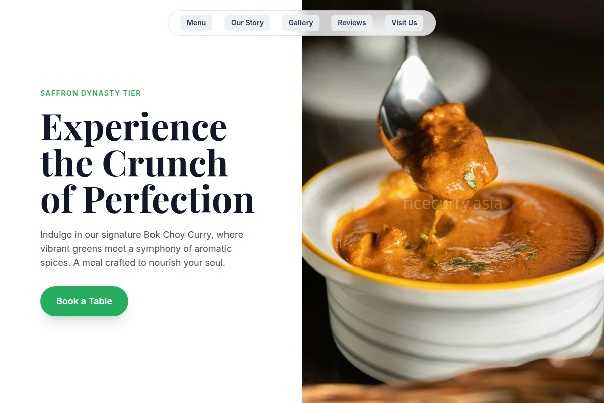 Bok Choy Curry