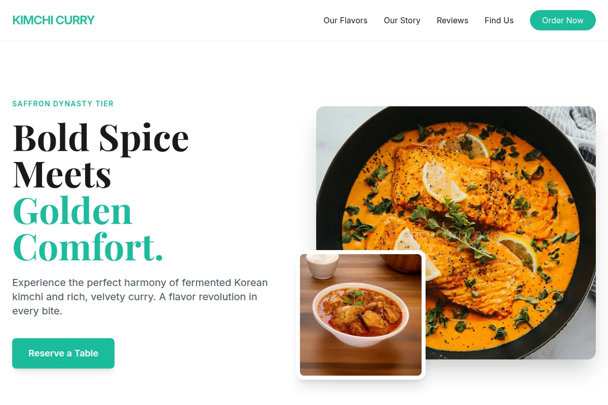 Kimchi Curry