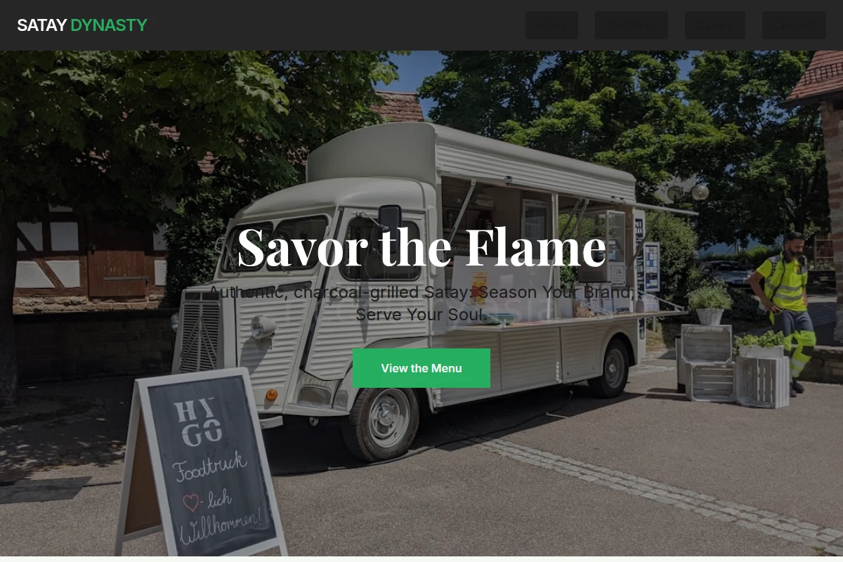 Satay Food Truck