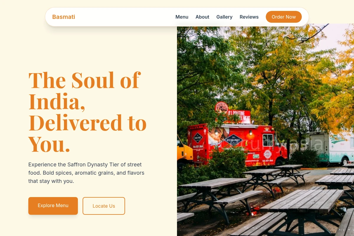 Basmati Food Truck